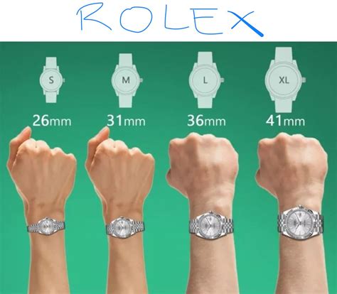 large mens rolex|rolex case size chart.